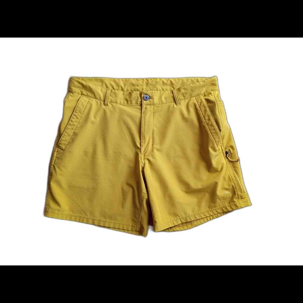 The North Face Yellow Cargo Hiking Shorts 35" 7" Inseam